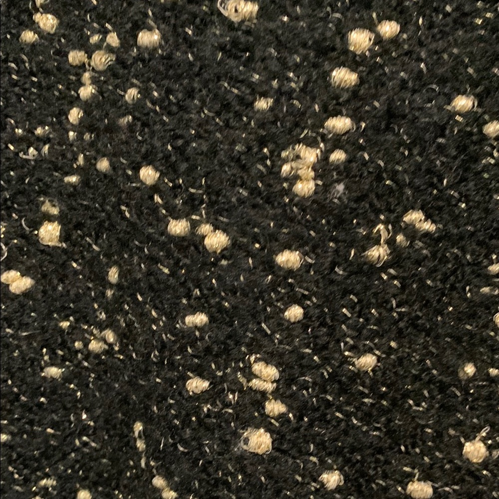 Ann Taylor Black and Gold Speckled Turtleneck Sweater - Picture 2 of 4